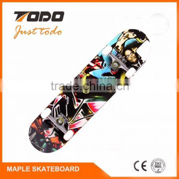 High quality Wood maple wholesale bamboo skateboard decks