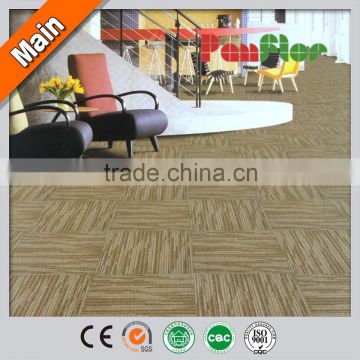 Hot Sale Waterproof carpet tiles with PVC backing