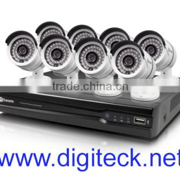 SWN1 - SWANN CCTV NVR8-7082 8 CHANNEL 720P NETWORK VIDEO RECORDER 1TB POE & 8X NHD-806 CAMERAS 1MP 720P NIGHT VISION