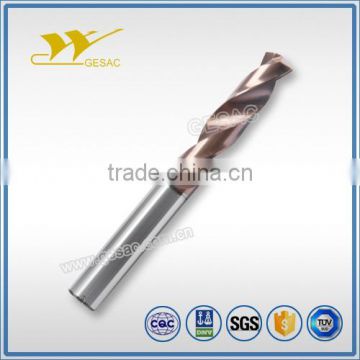 3D Internal Coolant Tungsten Solid Carbide Drill for Stainless Steel Machining