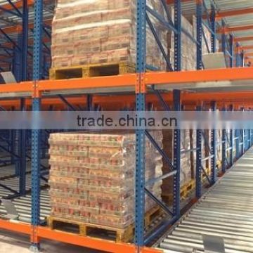 Cold Steel Tilted Gravity Flow Racking , Heavy Duty Logistic Racks Wholesaler