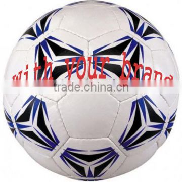 Soccer ball/football size 5# brand logo hand stitched/ Custom made