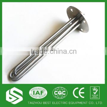 High standard chemical equipment flange immersion heaters for heat transfer fluid