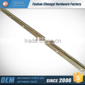 CYA 72 inch copper continuous piano hinge for furniture