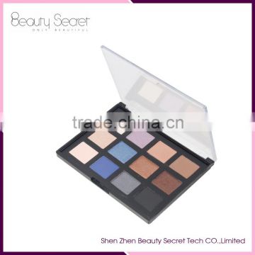 New arrival!!! private label 12 colors glitter eyeshadow palette