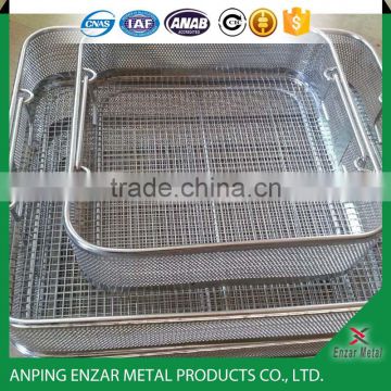 Wire net cleaning sterilization baskets clean baskets surgery use