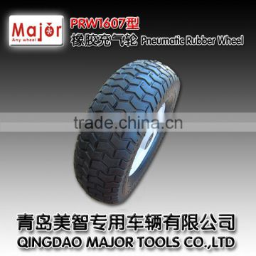 380mm diameter 15 inch pneumatic rubber wheel