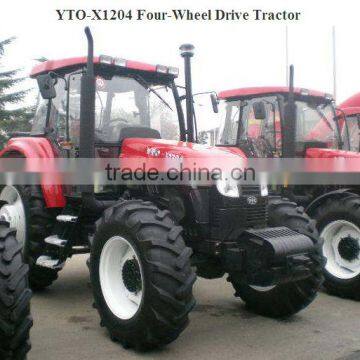 YTO New X1204 120HP 4WD Agricultural Farm Tractor