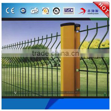 Triangle Bending Guarder PVC and Powder Coated 2x2 Galvanized Welded Wire Mesh For Fence Panel