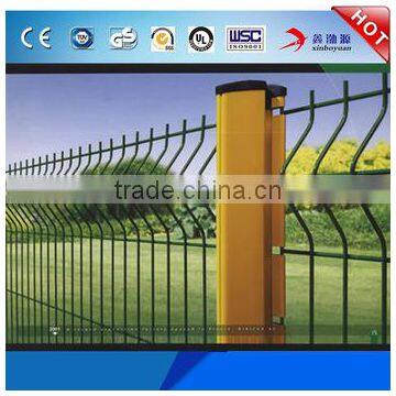 Triangle Bending Guarder PVC and Powder Coated 2x2 Galvanized Welded Wire Mesh For Fence Panel