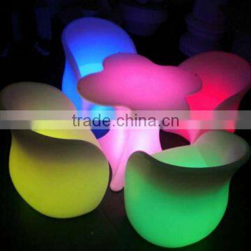 led sofa/led sofa with li battery/lighted sofa couch