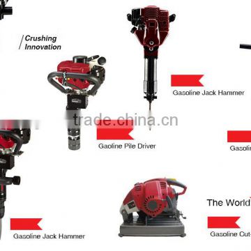 70mm Small Petrol Vibrating Hammer Portable Gasoline Powered Pile Machine Driver