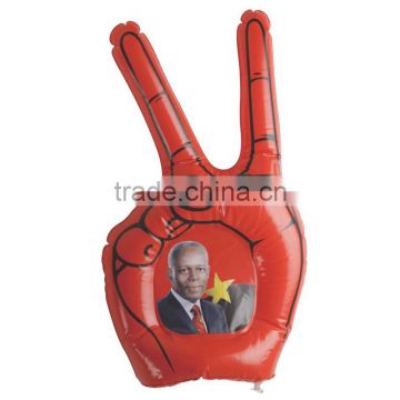 2018 world cup football games PVC printed England inflatable hand