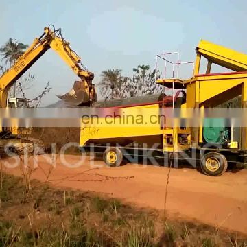 Mineral Processing Small Scale Gold Processing Equipment / Mobile Gold Machine