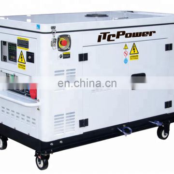 9KW 10KW V-twin water cooled three phase silent diesel generator