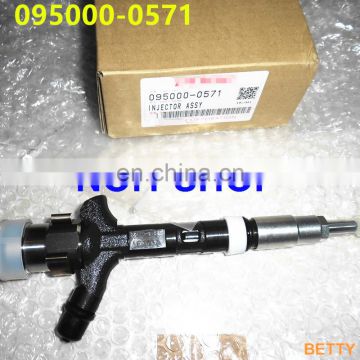 100% genuine and new original common rail injector 095000-057 # 095000-0571 for Avensis 23670-27030