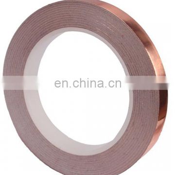 015mm 005mm 0.2mm 01mm Single Double Conductive Pure Shielding Die Cut Flakes Sheet Strip Insulated Adhesive Copper Foil