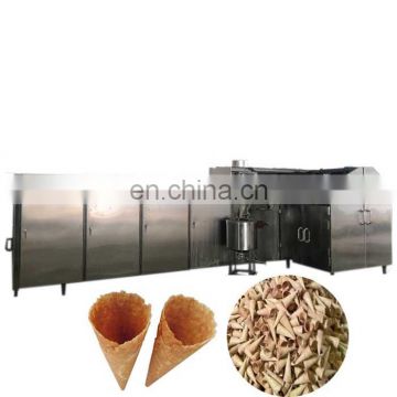 Stainless steel Full-automatic ice cream Wafer Cone /pizza cone Production Line with large capacity