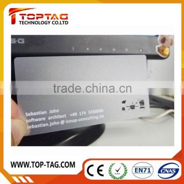Free samples pvc business transparent Clear card
