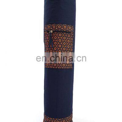 Custom Print Designing Indian Manufacture Exporting Quality Yoga Mat Bag Canvas Or Gym Bag Buy at Low Price