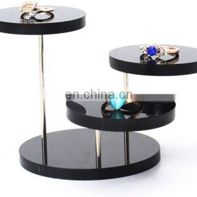 Jewelry Store Exhibitor Custom Acrylic Plate Ring Bracelet Necklace Display Holder