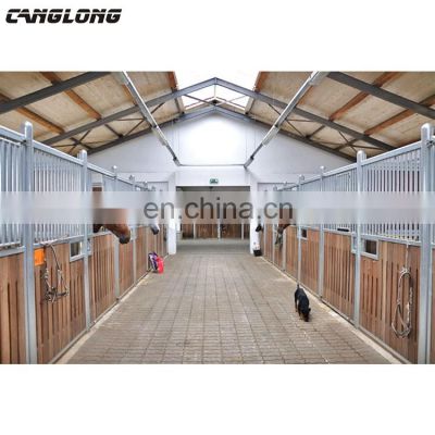 Fast build prefab steel structure building prefabricated horse barns