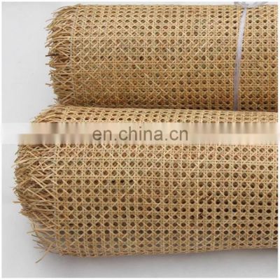Weaving Square Mesh Ecofriendly Rattan Cane Webbing Roll Cheapest Price various size for decoration from Viet Nam manufacturer