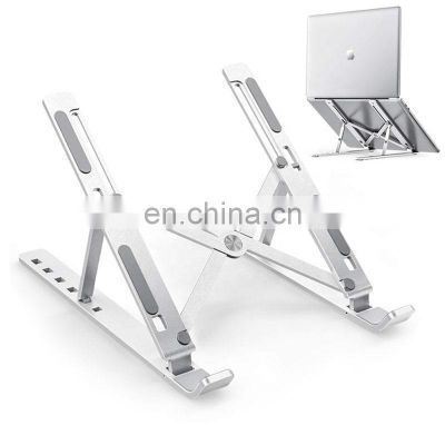laptop_stand portable 17 inch foldable adjustable aluminum laptop stand