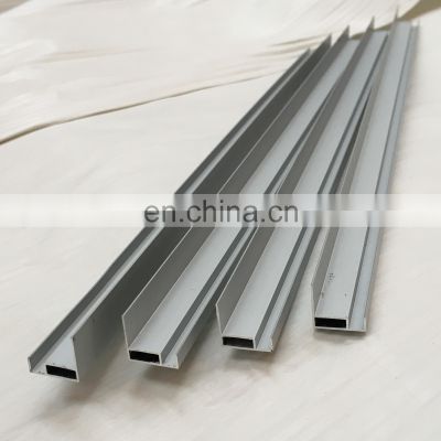 China Aluminum anodized frame for solar panel aluminium solar collectors use in solar energy system alu solar panel frame