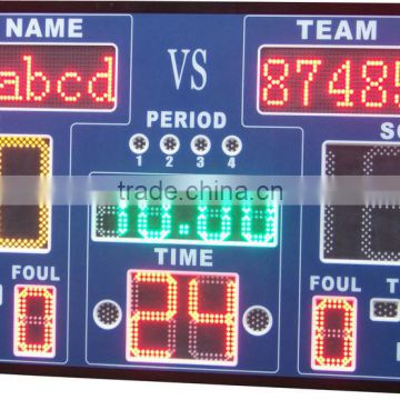 new products on china market P10 outdoor portable basketball scoreboard