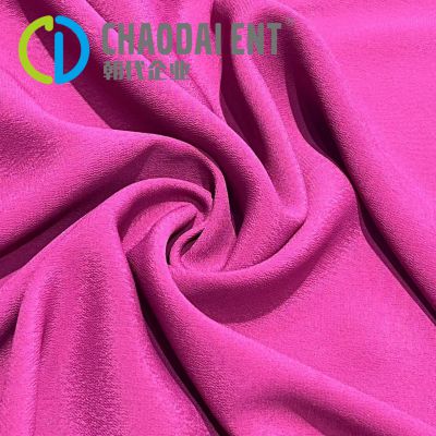 Custom Crepe De Chine Fabric Silk Viscose Fabric Cloth For Women Clothing