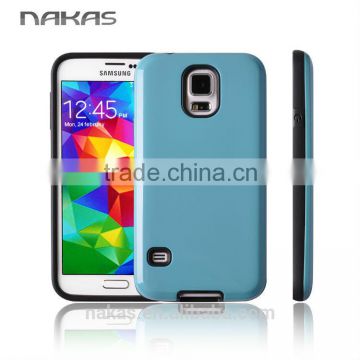 PC TPU 2 in 1 combo bumper mobile phone case phone accessory factory for samusng galaxy S5