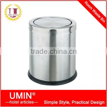 Stainless Steel Flip Top Trash Can