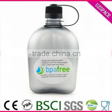 new arrival 500ML stocked water bottle army style bpa free