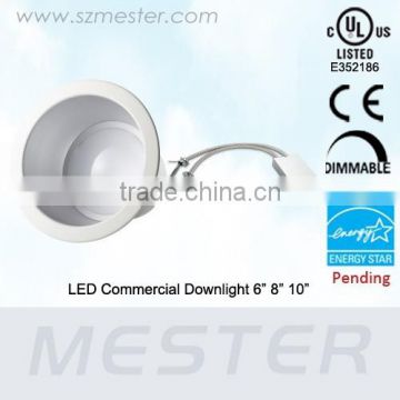 2700K Energy star LED commercial Downlight 25W 8inch Dimmable