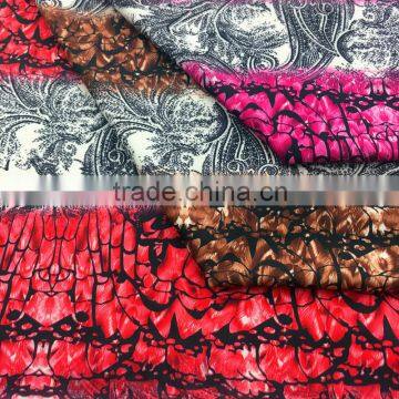 Nylon spandex printing swimwear fabric
