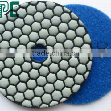 Good quality flexible polishing pads dry polishing pads for concrete