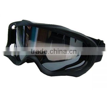 High quality Black motocross goggles