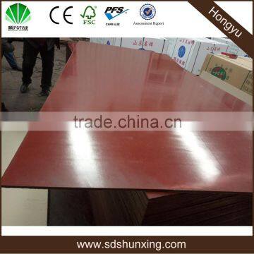 Hong yu poplar construction plywood