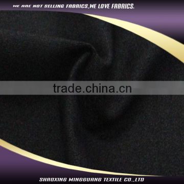 2015 high quality viscose nylon polyester spandex black heavy weight suit fabric for wholesale