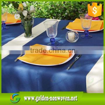 PP spunbond nonwoven tablecloth fabric for non woven table cloth made in china
