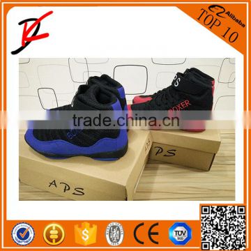 The USA hot champion boxer shoes kungfu boxing sport wresling shoes traing fitness footwear