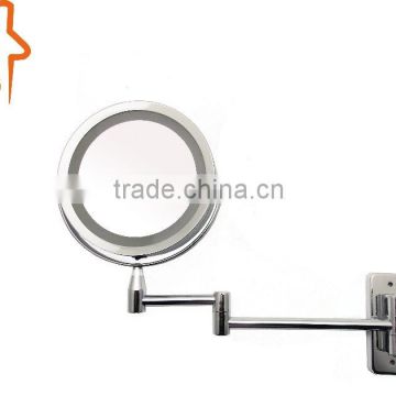 LED wall mounted magnifying foldable light mirror                        
                                                                                Supplier's Choice