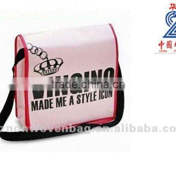 reusable non woven fabric school teenager shoulder bag (HL-8017)