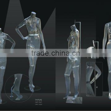 fashion full body transparent mannequins