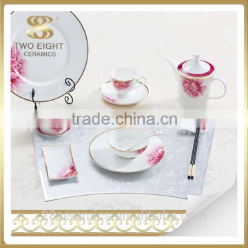 Wholesale ceramic cutlery set, restaurant utensils china suppliers
