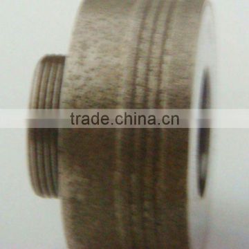 electroplated diamond dressing roller for valve