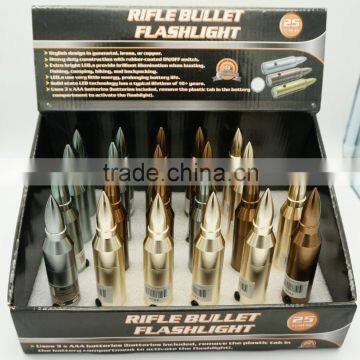 bullet shape led flashlight