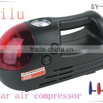 DC12v nini car air compressor,150 psi car tire inflator,25L/min car compressor