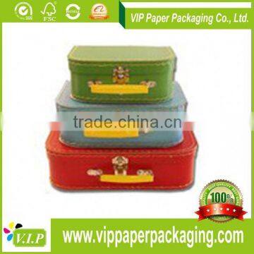 DECORATIVE BOXES MINI PAPER SUITCASE